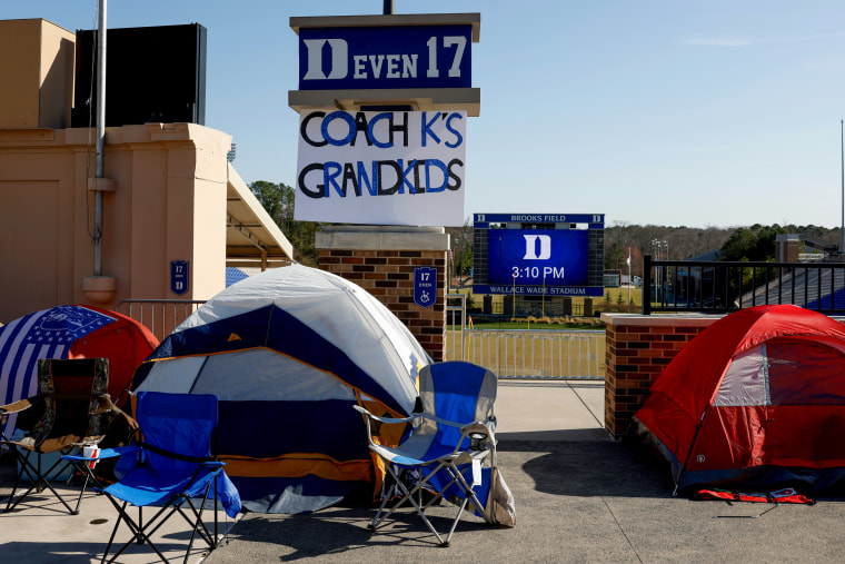 For Duke students, the hardest exam they take all year is for basketball tickets