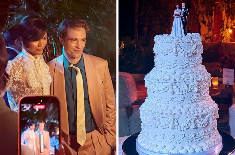 A very Hollywood "wedding."