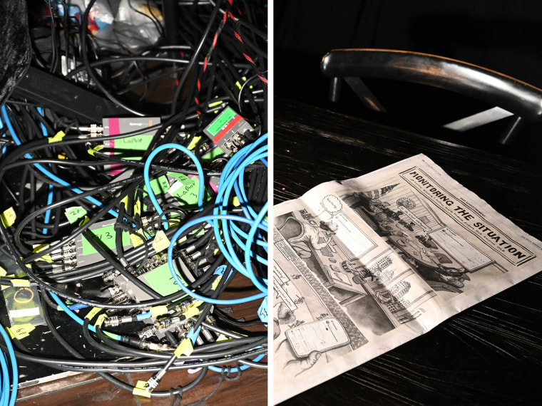 “Monitoring the Situation,” as the temporary facade outside read, became hard to do inside, with no power or Wi-Fi running to any of the TVs that lined every wall of the restaurant.