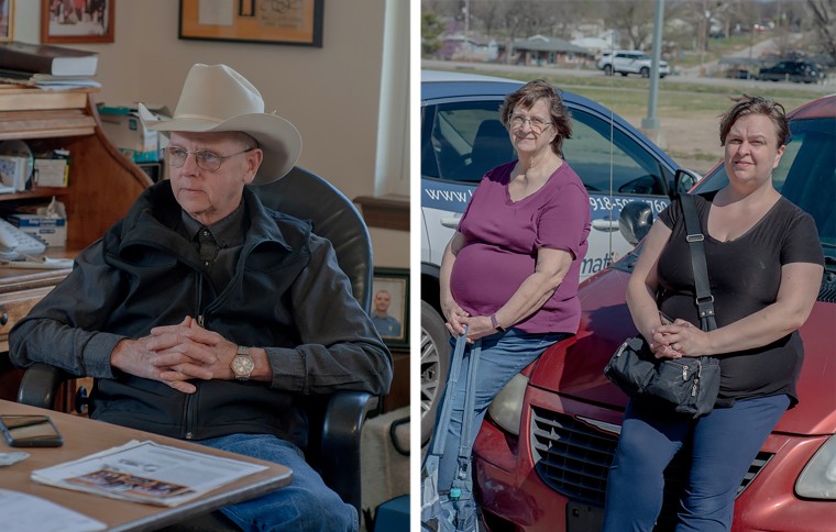 Images: Charley Pearson; Penny Thorngate and her daughter Sarah Nichols.