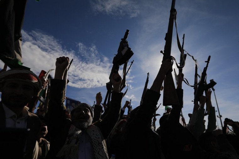 The Houthis, a key part of Iran's so-called "axis of resistance", have until now refrained from joining the war sparked by U.S.-Israeli strikes on Iran.