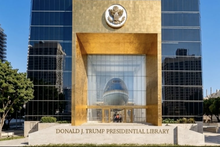 One of the exterior renderings displayed in the video.