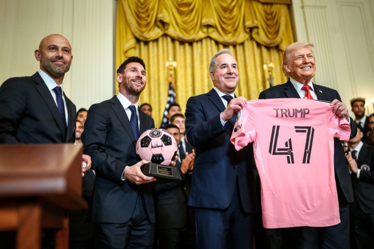 US President Trump hosts Inter Miami at the White House after MLS win