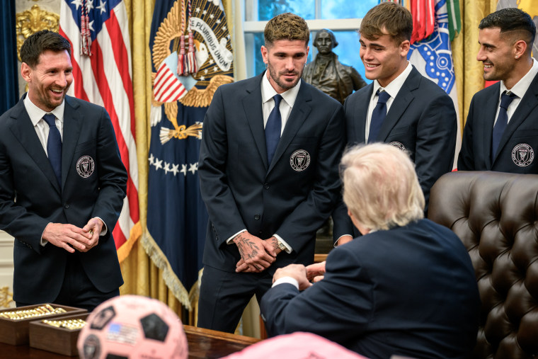 US President Trump hosts Inter Miami at the White House after MLS win
