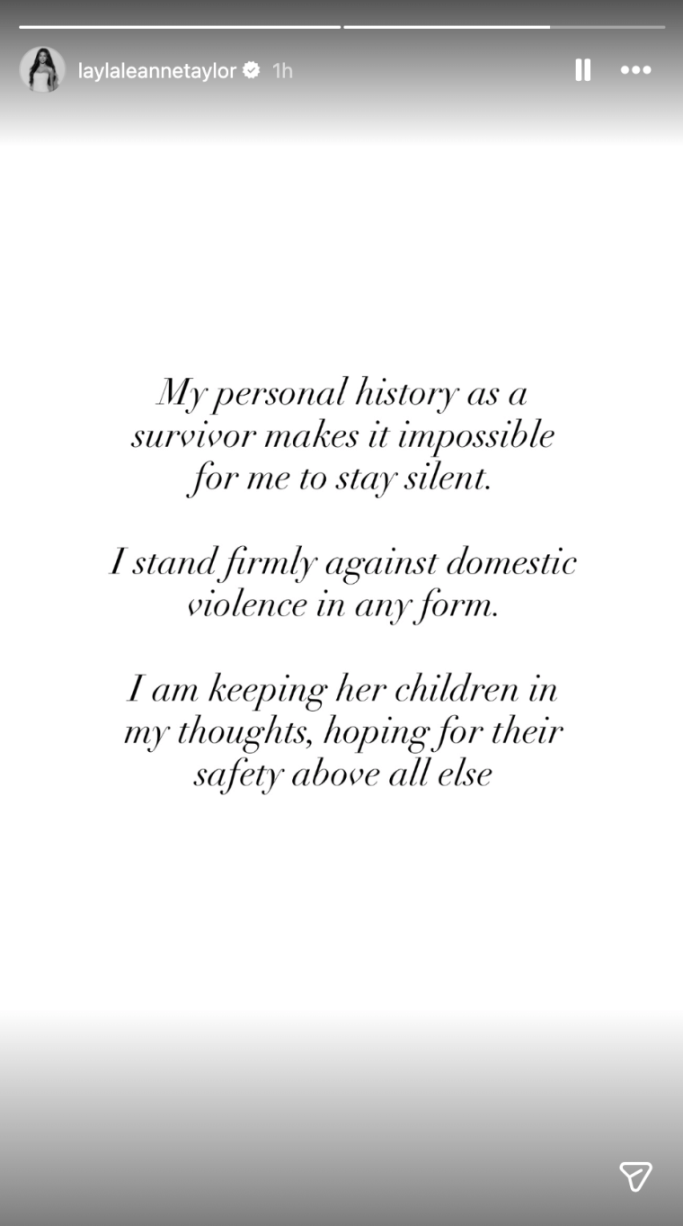 Layla Taylor shared her thoughts amid the controversy surrounding her "Mormon Wives" cast member.