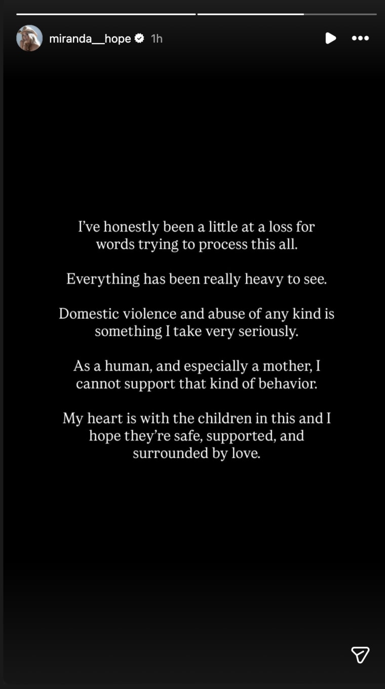 Miranda McWhorter spoke out amid the controversy around her "Mormon Wives" co-star.