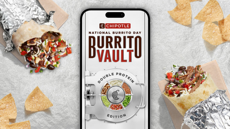 Chipotle National Burrito Day 2026 screenshot of game.