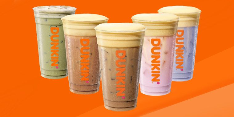 Dunkin' releases its spring menu which includes Banana Cold Foam.