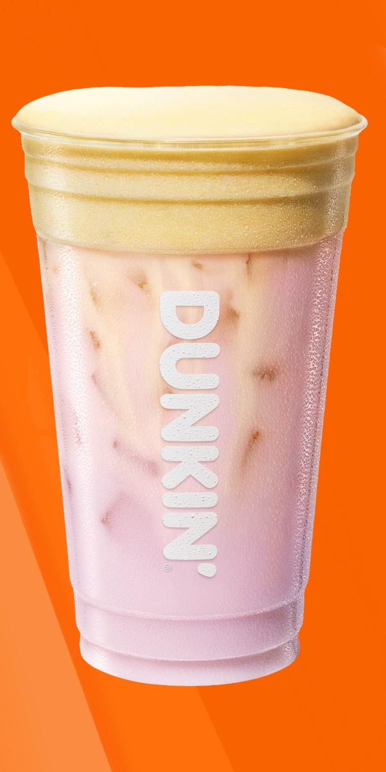 Dunkin' releases its spring menu which includes the Strawberry Banana Daydream Refresher.
