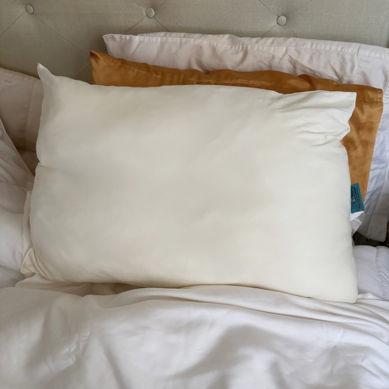 Associate editor Allie Wise's newest go-to pillow? The Marshmalloo!