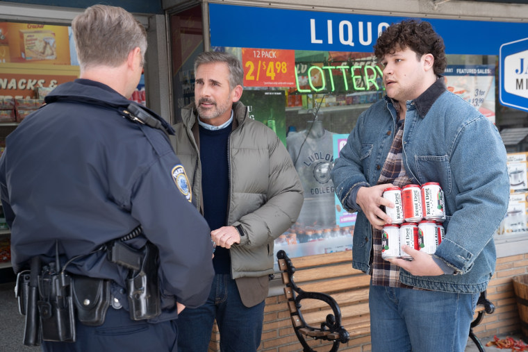 Steve Carell e Máximo Salas em 