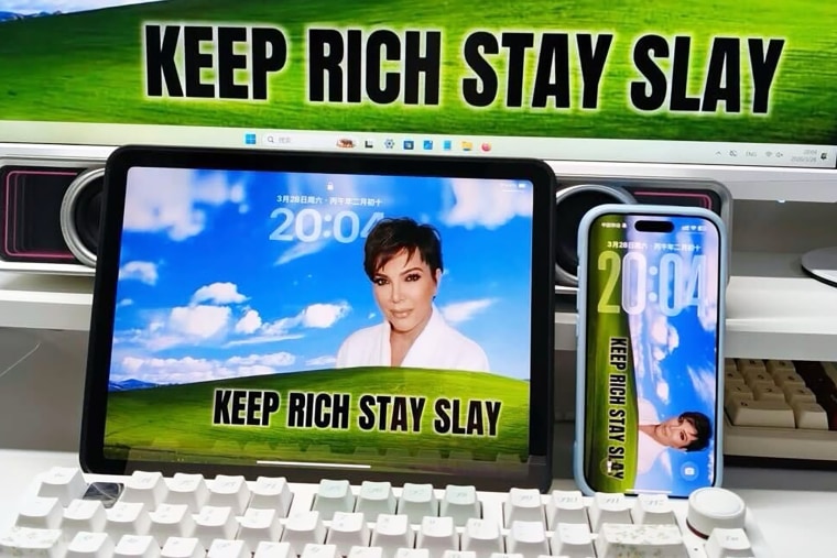 Gen Z social media users are channeling Kris Jenner’s “momager” energy.