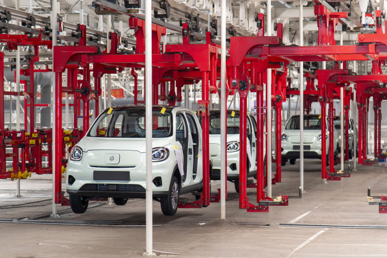 Leapmotor's Electric Vehicle Intelligent Factory In Jinhua