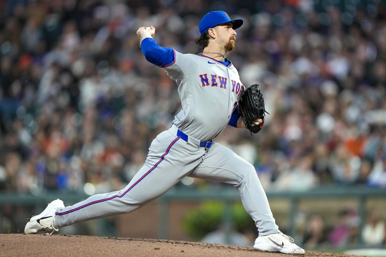 Foto: Nolan McLean, arremessador do New York Mets