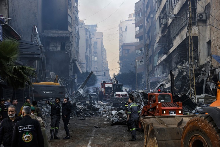 Image: Israel Intensifies Attacks Across Lebanon Despite US-Iran Ceasefire Deal