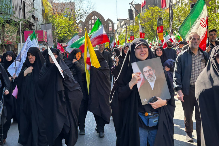 Mourners gathered in Tehran on Thursday to remember the late supreme leader.