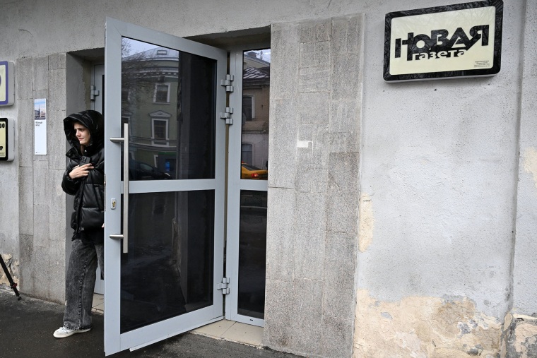 editorial office of the Novaya Gazeta