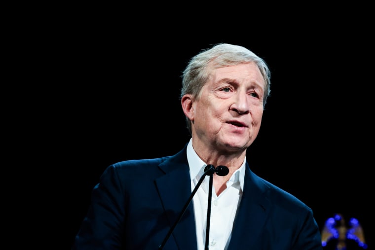 Tom Steyer speaks