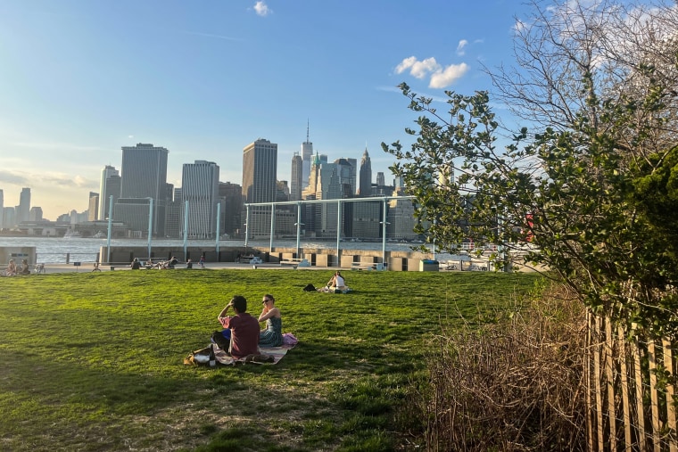 Tuesday at Brooklyn Bridge Park Pier 6.