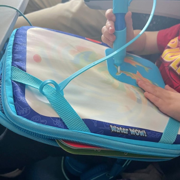 The Water Wow provided easy entertainment and was lightweight enough to carry in my carry-on