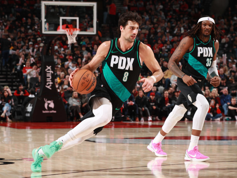 Deni Avdija of the Portland Trail Blazers