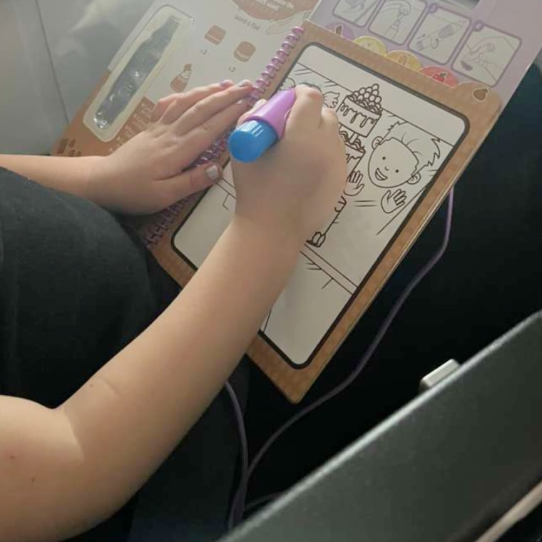 Just add water, color and watch the colors appear