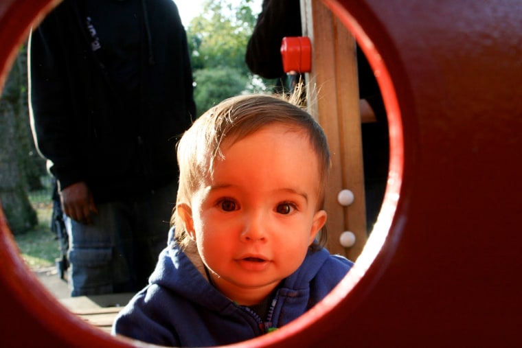 Ruben as seen through a circular window