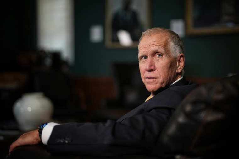 Tillis said the Trump administration needs to provide more details of its goals in Iran.