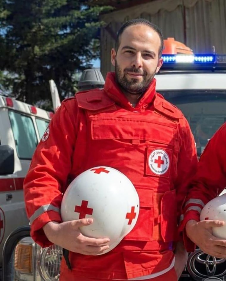 Paramedic Hassan Badawi.