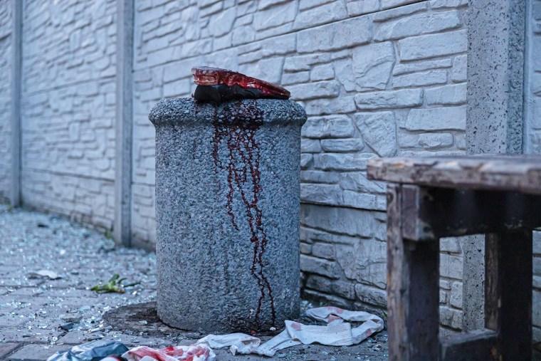 Russian Drones Attack Odesa In The Evening