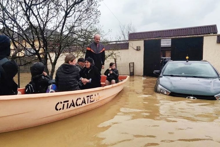 Inundações na Rússia