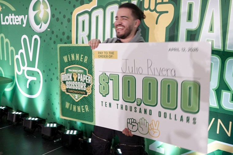 People at Rock Paper Scissors tournament in New Jersey.