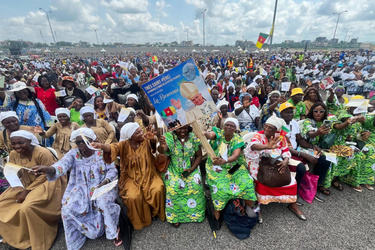 Pope Leo XIV in Africa - Cameroon