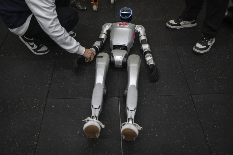 Image: Beijing Company Prepares For Humanoid Half Marathon