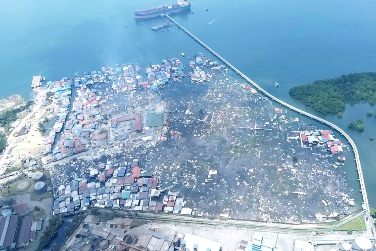 Malaysia Borneo Fire