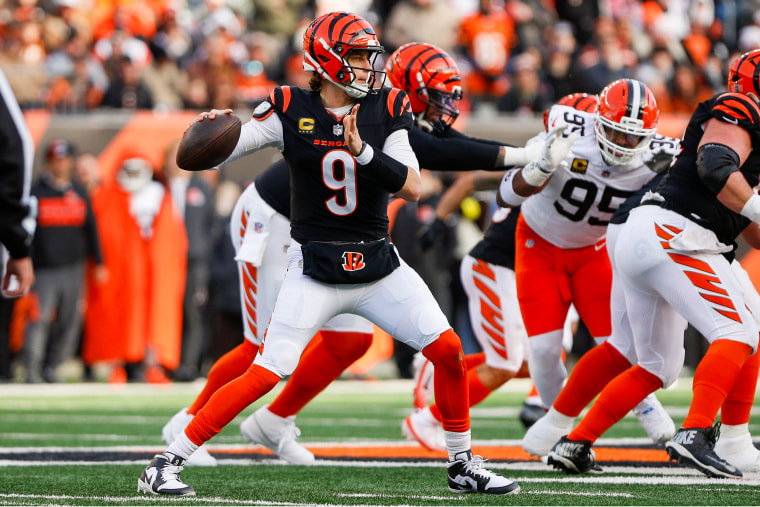 Cincinnati Bengals quarterback Joe Burrow