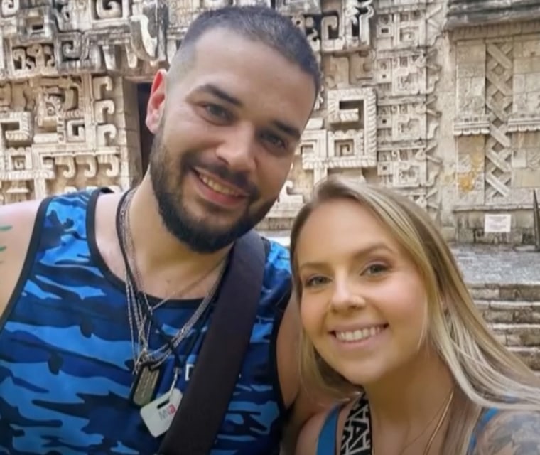 Abigail Stoddard was visiting the site with her boyfriend.