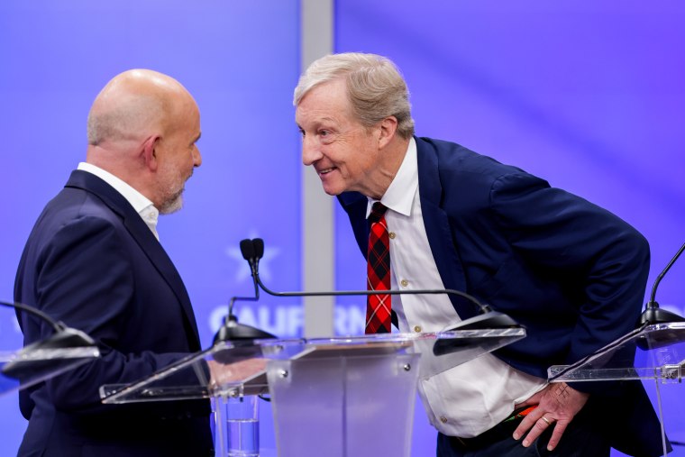 Tom Steyer,Steve Hilton