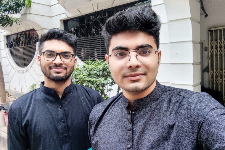 Image: Zamil Limon and his brother Zubaer Ahmed.