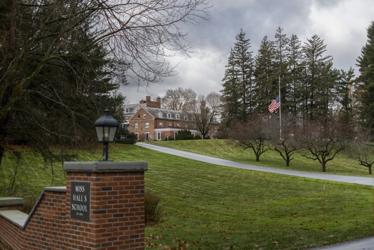 Miss Hall's School campus in Pittsfield, Mass., Nov. 16, 2025.