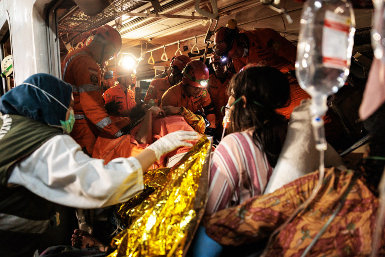 TOPSHOT-INDONESIA-RAIL-ACCIDENT