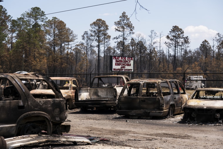 Wildfires Burn In Drought-Stricken Georgia