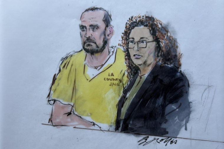 Nick Reiner in Los Angeles County Superior Court on Wednesday.