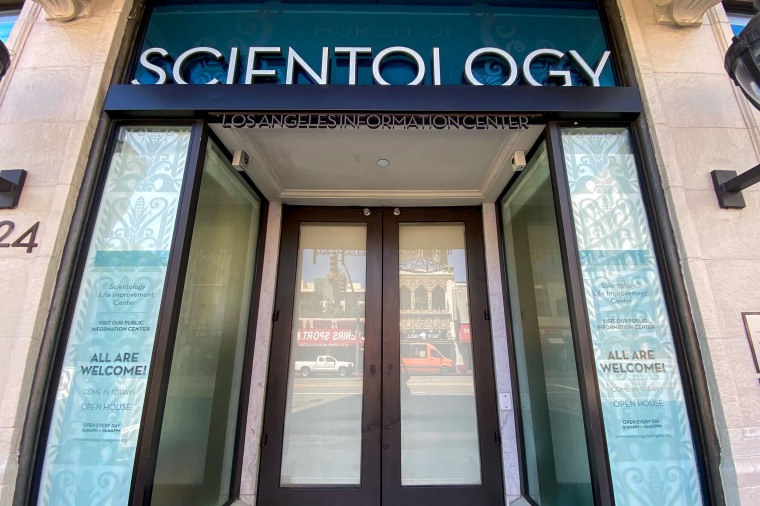Scientology building.