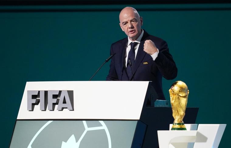 FIFA President Gianni Infantino