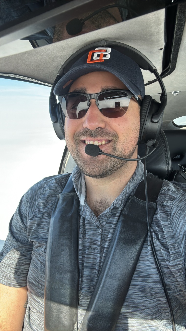 Brian Bernfeld first began flying planes at 14.