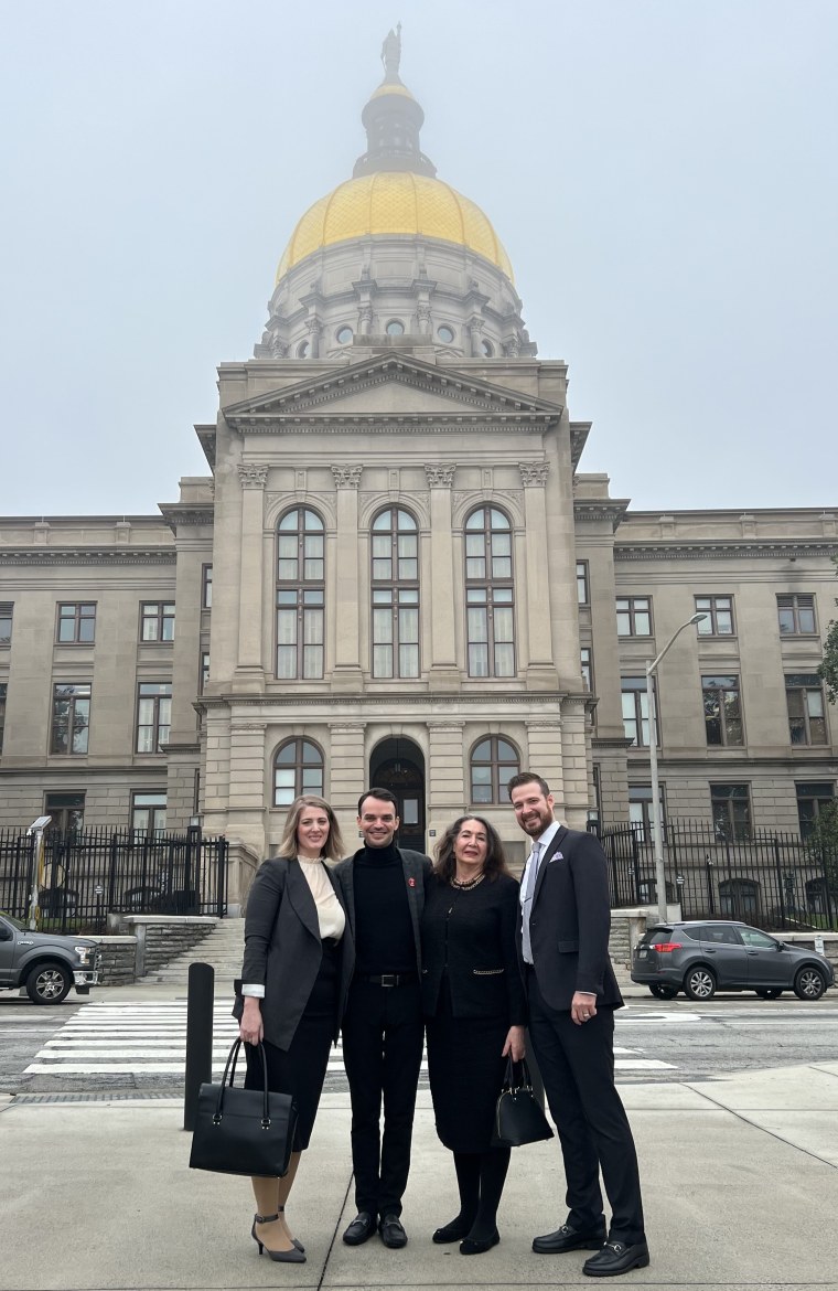 Meredith Baker Schroeder, Cameron Jay Harrelson, Virginia Baker, Kevin Baker