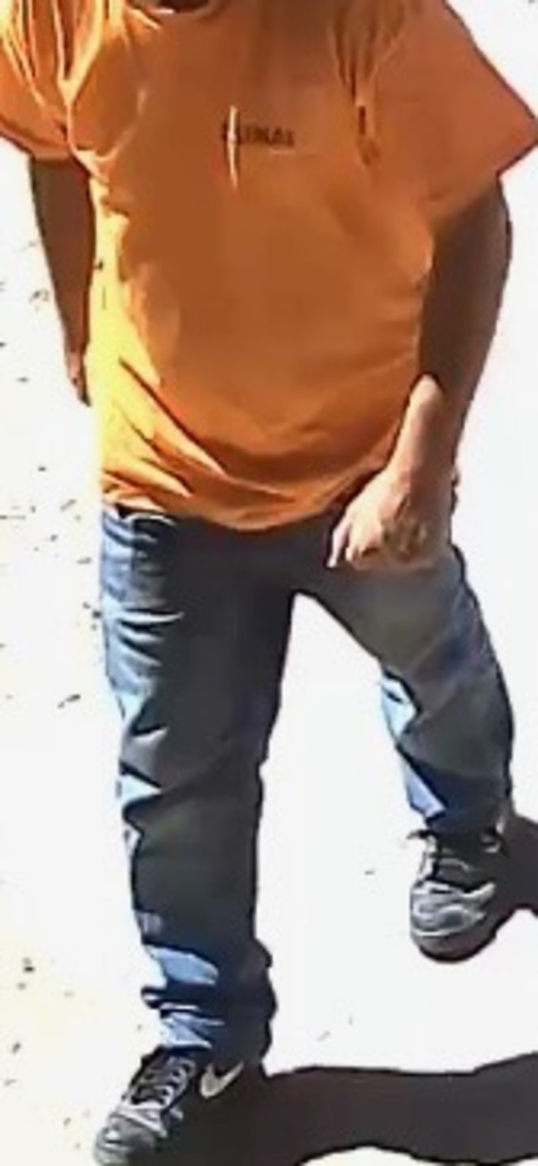 The outfit Joseph Aranda was last seen wearing