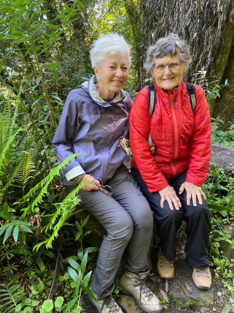 Kit and Elaine on May 1, 2025
