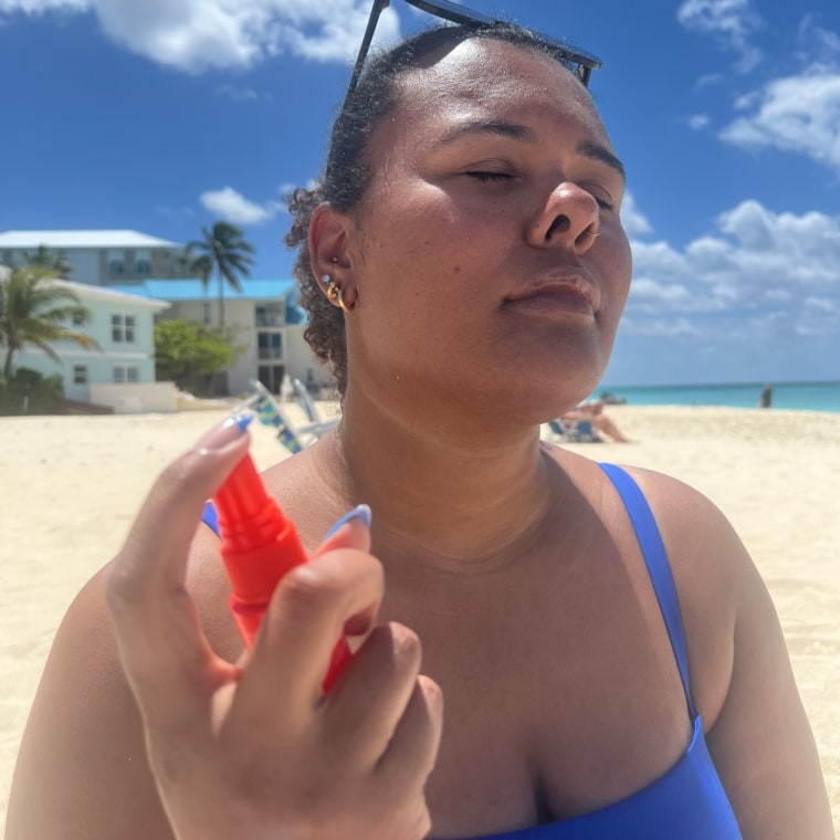 This product will keep you refreshed while at the beach.